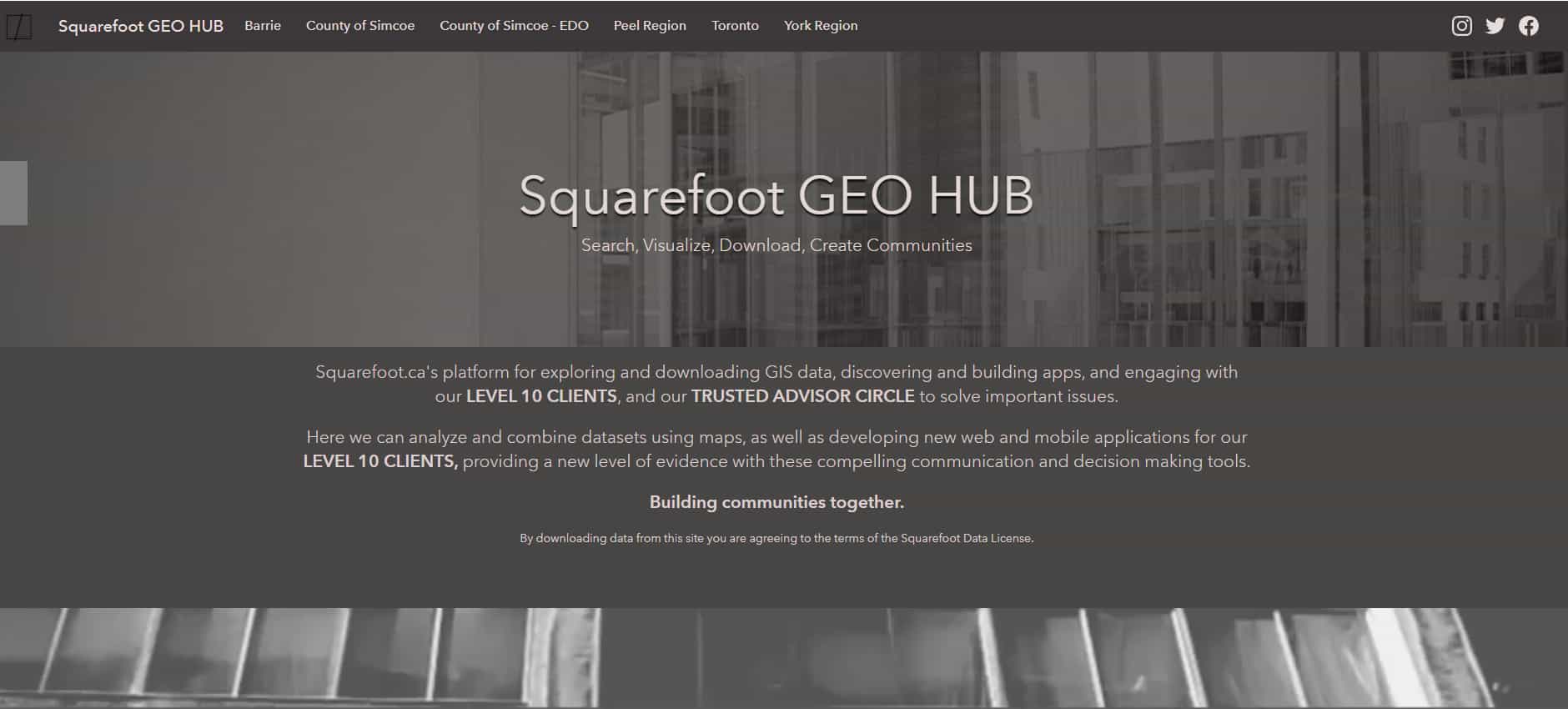 Squarefoot Geo Hub