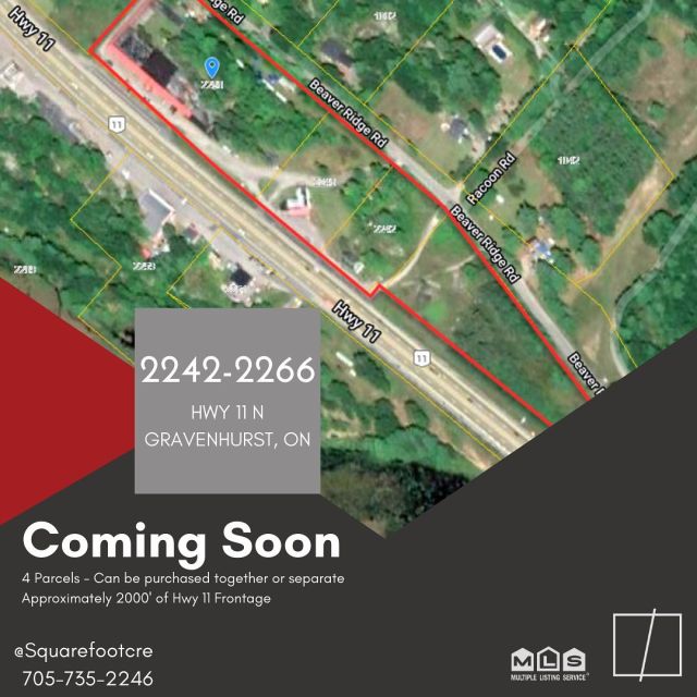 🚨Coming soon to Realtor.ca! Be sure to mark your calendars, we have 7 new listings going live next week! 

Contact us today for more information 📞

#commercialrealestate #CRE #comingsoon #Barrie #Gravenhurst #Muskoka #Portsevern #Vacantland #Office